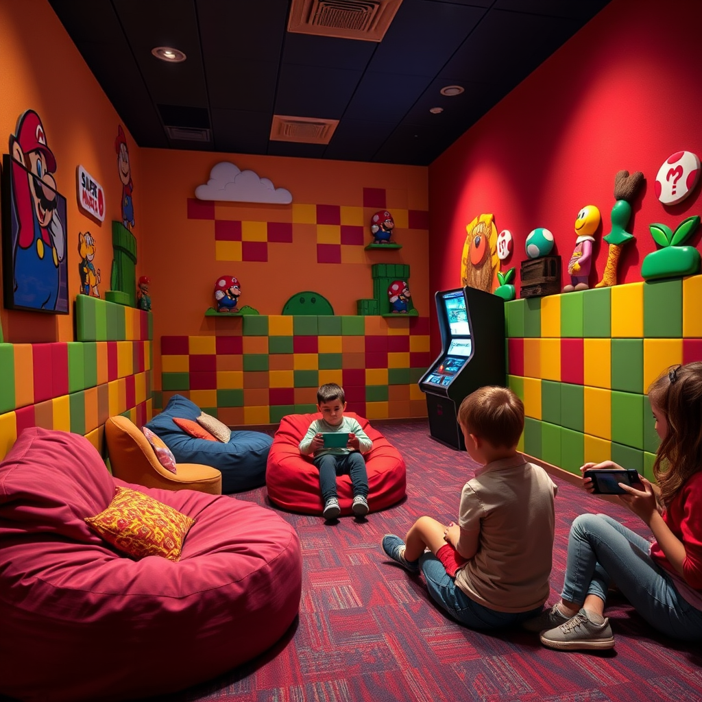 New Super Mario interactive gaming zone for kids to enjoy at Showcase Coventry
